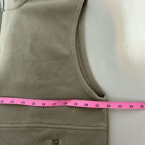 Columbia Men's Beige Fleece Jacket size M - Picture 6 of 7